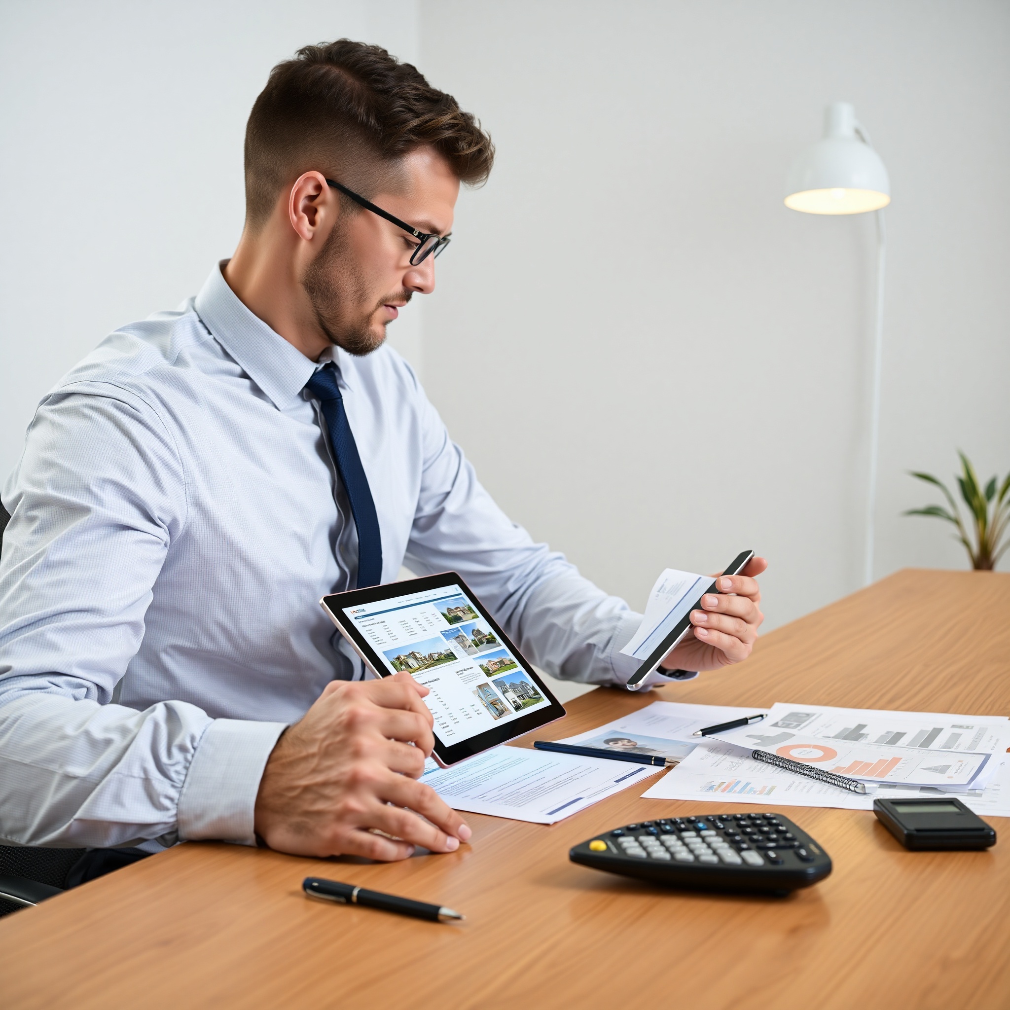 Real estate investment portfolio showing properties and returns